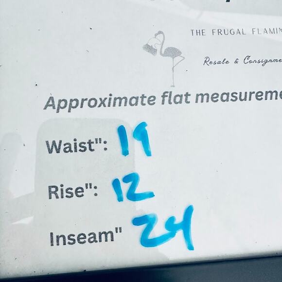 Talbots Pull On Striped Crop Pants Size 2X White Grey Classic Nautical Office - Picture 9 of 9